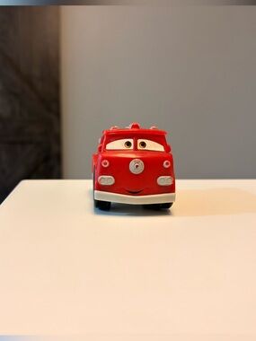 2012 Fisher Price Little People Wheelie Red (The firetruck from Disney Cars) HTF